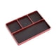 thumbnail image 3 of Bandeja organizadora de tornillos magnéticos Caja de almacenamiento de herramientas de tornillos con compartimentos de metal para Rojo, 3 of 9