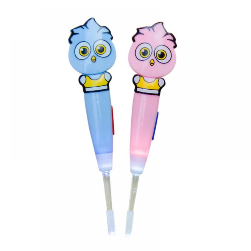 MAGAZINE Toddler Baby Child Cleaning Tool Earwax with Light Spoon LED Cartoon Baby Care Ears Spoon Digging Luminous Dig Ear Syringe Ear-picker
