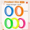 thumbnail image 2 of Highlighter Tape 5 Rolls Colored Transparent Marking Removable for Reading, 2 of 5