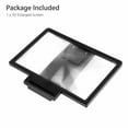 thumbnail image 2 of Screen Magnifier –3D HD Mobile Phone Magnifier Projector Screen for Movies  Videos  and Gaming–Foldable Phone Stand with Screen, 2 of 7