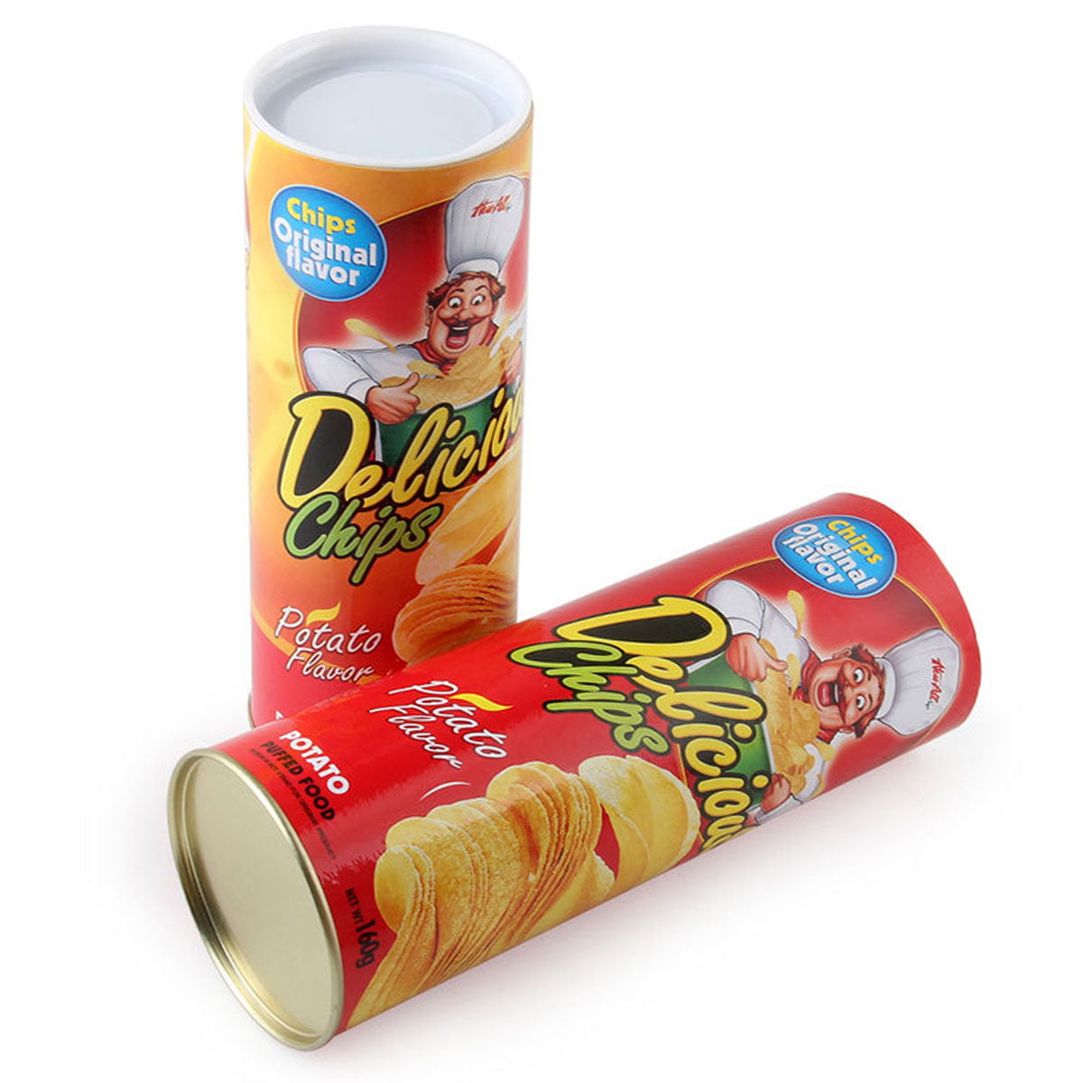 Scare G0B2 V4H5 Potato Chip Snake In A Can Gag Gift Prank Large Size Shock X5M0 