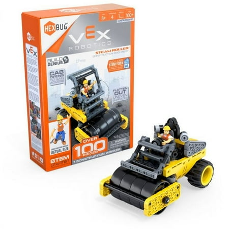 UPC: 0807648071849 | HEXBUG VEX Robotics Steam Roller Buildable Construction Toy Gift For Boys and Girls Ages 8 and Up