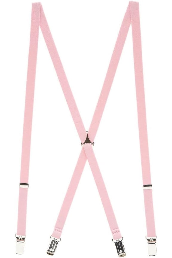 Skinny Suspenders - 1/2-Inch Wide Elastic - Clip - Many Colors & 2 Sizes!