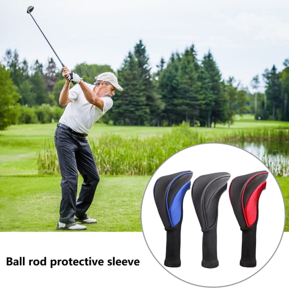Housse de Tête de Club de Golf Résistante aux Déchirures Antidérapante Douce Protège la Tête de Club Coton Appliqué No. 1/3/5 Housse de Putter de Golf pour Golf