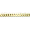 thumbnail image 3 of 10k 7.75mm Flat Beveled Curb Chain (Weight: 20.26 Grams, Length: 8 Inches), 3 of 4