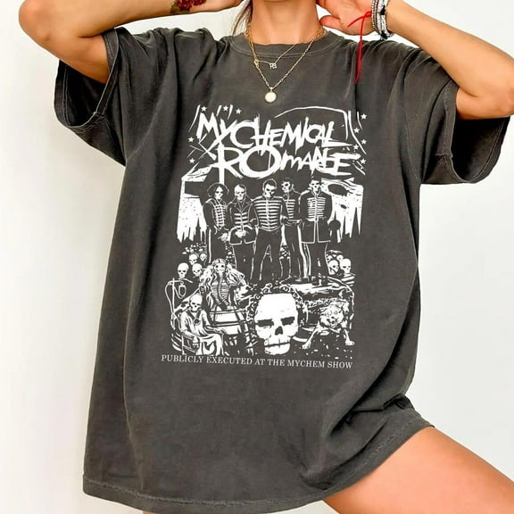 MY CHEMICAL ROMANCE Shirt, Publicly Executed At The Mychem Show shirt