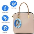 thumbnail image 2 of Soda Candy Silicone Beaded Keychain Wristlet Key Ring Bracelet Cute Car Key Chain Holder for Women, 2 of 6