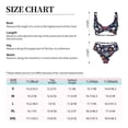 thumbnail image 6 of Daiia Rocket Satellite Women's Bikini Set Two Piece Swimsuit High Waisted Bikini Adjustable Straps Bikini Perfect for Beach, Pool, and Summer Vacation-Large, 6 of 9