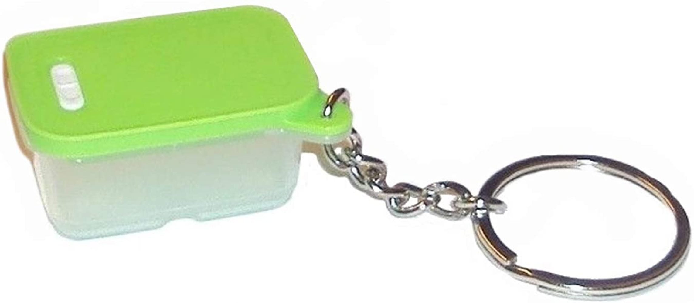 Tupperware Collectible Keychain Container  Set 5 in a Box  New 