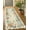 Beige-2' x 6'(Runner), variant on Floral Washable Kitchen Rug Ultra-thin Fall Door Mat Indoor Entrance Stain Resistant Boho Small Low-pile Throw For Bathroom Bedroom Flore (2x3ft Brown)