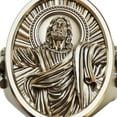 thumbnail image 5 of Brass Jesus Christ Cross Ring Religious Details Jewelry BR508 US Size 8, 5 of 15