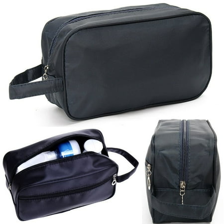 Little Black Travel Case - Black Travel Waterproof Toiletries Bag Wash Shower Organizer Kit Case Handy Carry Tote for Mans Today's Special Offer!