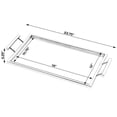 thumbnail image 4 of Butler Specialty Company Tara Rectangle Serving Tray - Polished Silver, 4 of 4