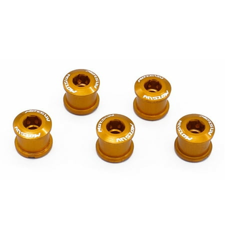 

GLFSIL Mountain Bike Bicycle Parts Crank Screws Bolt CNC 7075 Aluminum Screw 5PC