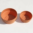 thumbnail image 4 of Pot Planter Succulent Shallow Bonsai Terracotta Plastic Flower Nursery Pots Plant Starting Cylinder  Training, 4 of 6