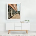 thumbnail image 2 of Huntington Architectural 03 - Huntington West Virginia Photography Street Photography Architecture City Vintage Rustic Minimalist White Framed Wall Art Print 12 x 16 inches, 2 of 3