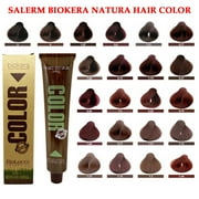 Salerm Biokera Natura Permanent Coloring Cream Natural Hair Color (6.6) Reddish Dark Blond 2.3 Oz