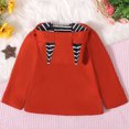 thumbnail image 4 of MEZZALL Warm Design Button Hooded Coats For Toddler Girls Soft Winter Jackets Long Sleeve Outerwear Cute Casual Tops Trendy Cartoon Clothing, 4 of 7