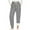 Silver, variant on Hueook Winter Plus Size Pants for Women Fashion Casual Women Span Ladies Full Length Pants Leggings High Waist Keep Warm Pockets Long Pants Army Green 2X