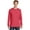 Poppy, variant on Port & Company Beach Wash Garment-Dyed Long Sleeve Pocket Tee