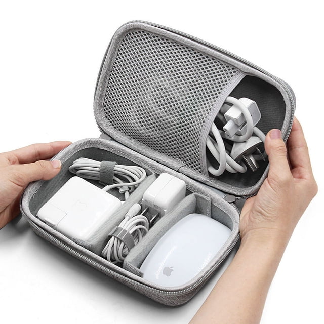 Bolsa organizadora para guardar adaptadores de corriente y cables de datos para portátiles Macbook Air/Pro