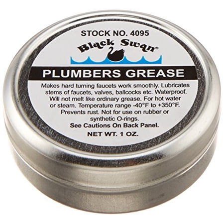 Black Swan Plumbers Grease 1 Oz 4095 Walmart Com