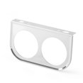 thumbnail image 1 of Yazoeia Gauge Pod Holder,Universal 52mm 2 Inch 2-Hole Dual Gauge Mounting Bracket Replacement Housing Pod,Car Dashboard Instrument Panel Shell (Silver) CJC912-188014, 1 of 7