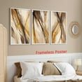 thumbnail image 2 of Abstract Marble Canvas Wall Art Brown Abstract Painting Brown and Gold Pictures Wall Decor Brown Marble Painting Abstract Neutral Prints Neutral Beige Wall Art Modern Artwork, 2 of 4