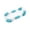 Blue, variant on Swimming Inflatable Pool Floats, Portable Mesh Floating Lounger Bed with Transparent Sequins for Adults