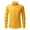 AB02-Yellow, variant on Men's Dress Shirts Long Sleeve Wrinkle-Free Stretch Shirts Solid Formal Button Down Shirt with Pocket Orange L