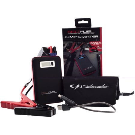 Fuel jump schumacher starter lithium ion power Refurbished Red Fuel Powered by Schumacher SL161 Electric Portable