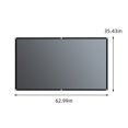 thumbnail image 3 of Kyusrd Metal Curtain Projection Screen 60 Inch,Washable Projector Screen 16:9 Foldable Portable Projector Movies Screen For Home Outdoor Indoor, 3 of 9