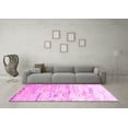 thumbnail image 3 of Ahgly Company Indoor Rectangle Abstract Pink Contemporary Area Rugs, 5' x 7', 3 of 4