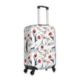 thumbnail image 3 of Kdxio Tulips Flowers Pattern Luggage Cover for Travel,Elastic and Durable,Fits 18-32 Inch,-No luggage included, 3 of 8
