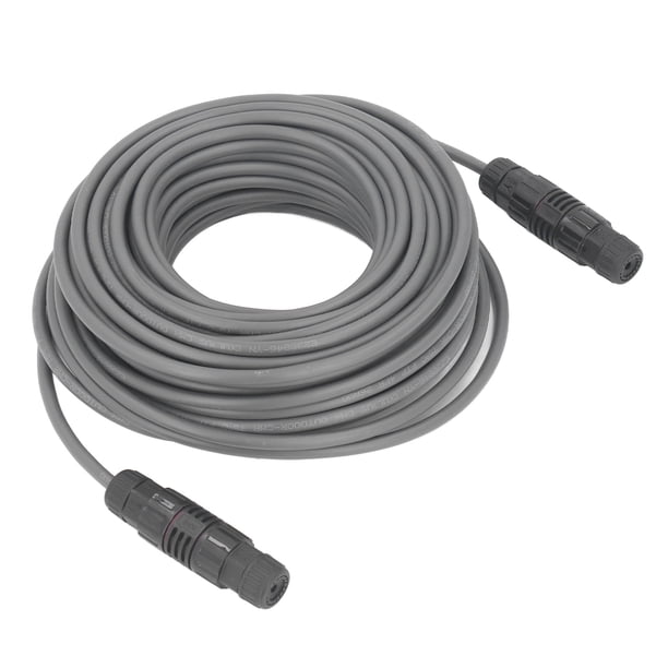 Kit de reparación de extensión de cable, Protocolo de Soporte de 1000 M IP68 Extensor impermeable Al Extensor de Cable de Reemplazo de 150 Pies Con 4 Terminales para El