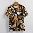 thumbnail image 3 of Animal Print Patterns Women's T-Shirt Short Sleeve T Shirts Tops Tee Ladies Loose T, 3 of 6