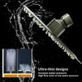 thumbnail image 4 of AIR-Rain Shower Head, Ultra-Thin Design-Pressure Boosting, Awesome Some Experience, High Pressure High Flow Stainless Steel Rainfall Shower Head (6 Inch,Brushed Nickel), 4 of 4