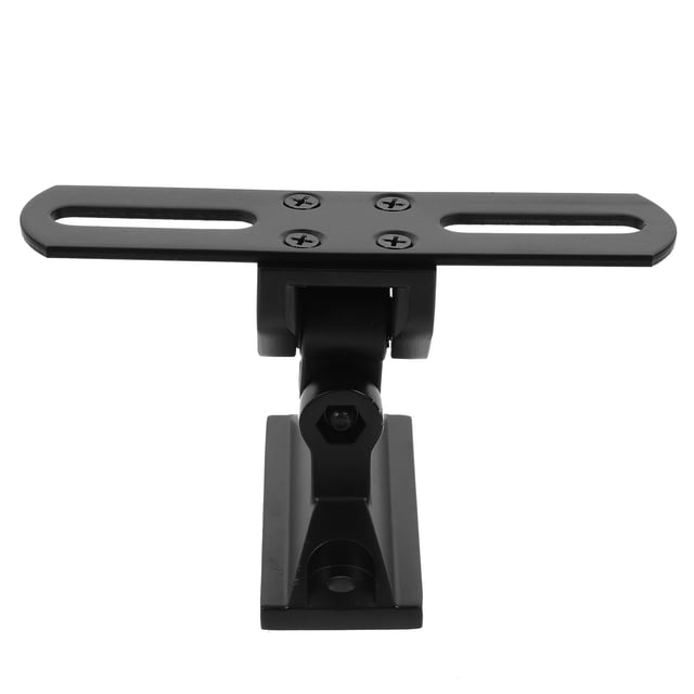 Soporte de pared para altavoces, soporte para monitores, soportes de montaje para altavoces envolventes, aleación de zinc, acero laminado en frío
