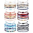 thumbnail image 1 of Pulsera LOLIAS de 24 piezas, impermeable, ajustable, set de amistad, 1 of 9