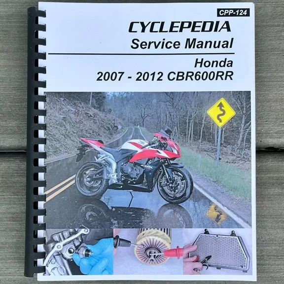 2007-2012 Honda CBR600RR CBR 600RR CBR600 600 RR SERVICE & REPAIR MANUAL
