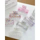 thumbnail image 2 of UXSL, nuevas pinzas para el cabello con estampado de flores para mujer, pinzas para el cabello de plástico coloridas y resistentes, pinzas para el cabello de gran tamaño, horquilla de cangrejo, 2 of 5