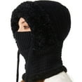 thumbnail image 6 of FAWUUDO Balaclava Hood Winter Hat for Men & Women Windproof One-Piece Fleece Hooded Scarf Ski Mask Cold Weather Hat, 6 of 6