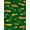 Green, Pattern 19, variant on ODIKA 8'x10' Washable Area Rug Golf Deep Koi Forest Bug Chartreuse Clusters Tufted Pond Cartoon for King Size Bedroom Under Bed, Master Suite, Non-Shedding, Easy Care