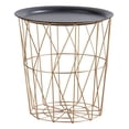 thumbnail image 4 of Creative Brands  Wire Table - Set of 3 - Gold, 4 of 5