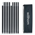 thumbnail image 1 of Juego de 2 Varillas Ajustables de Acero para Tienda de Campaña Willhom, 1 of 5