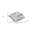 thumbnail image 5 of HomeRoots 516538 Woven Cotton Checkered Throw Blanket, Blue & White, 5 of 5