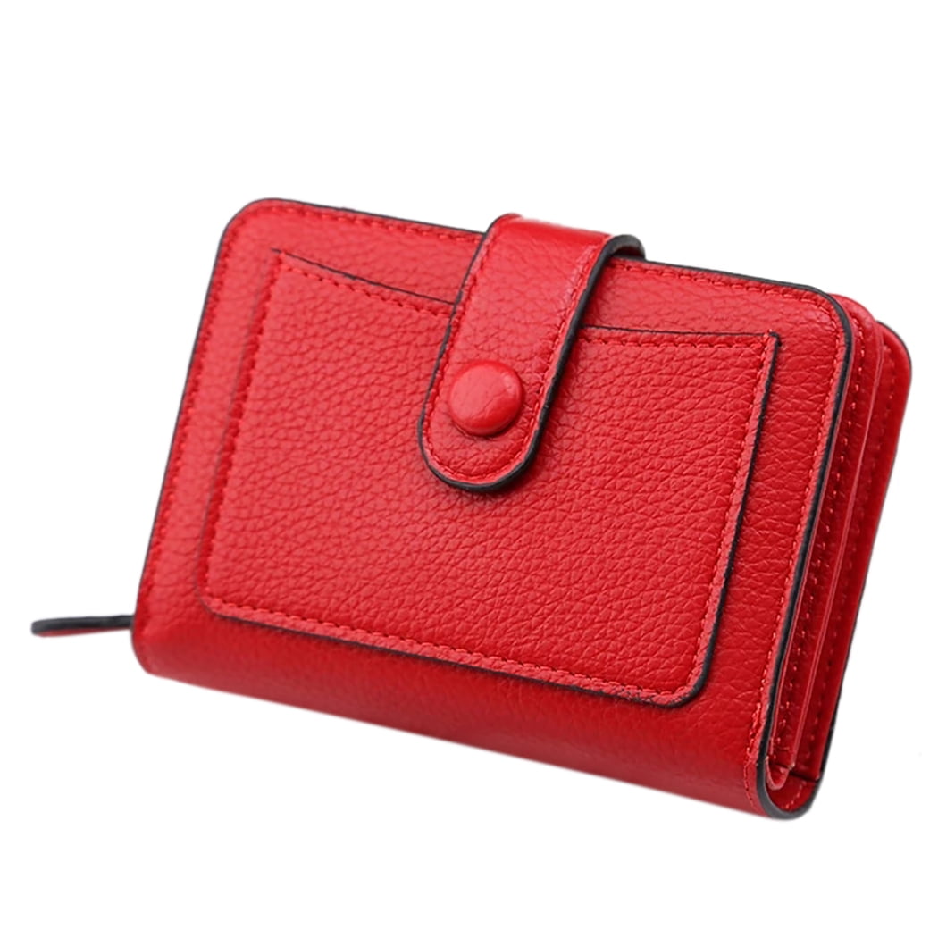Women Bifold Wallet Blocking Small Snap Wallet Cash and Card Wallet for