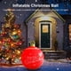 thumbnail image 1 of Bola Inflable De Navidad Bolas de juguete navideñas de 60 cm con luces LED, bolas iluminadas grandes, decoraciones para árboles de Navidad, 1 of 5