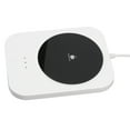 thumbnail image 2 of Calentador de bebidas inteligente de 55 ℃, fuente de alimentación USB, calentador eléctrico para taza de café para escritorio, 9 V, blanco, 2 of 15