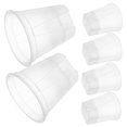 thumbnail image 5 of NICEXMAS 6-Pack Clear Indoor Nursery Pots with Self Watering for Easy Plant Care, 5 of 8